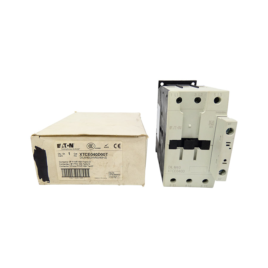 EATON XTCE040D00T DILM40 24V 40A NSMP
