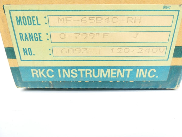 RKC MR-65B4C-RH ZMF650-7 120/240V 0-799F NSMP