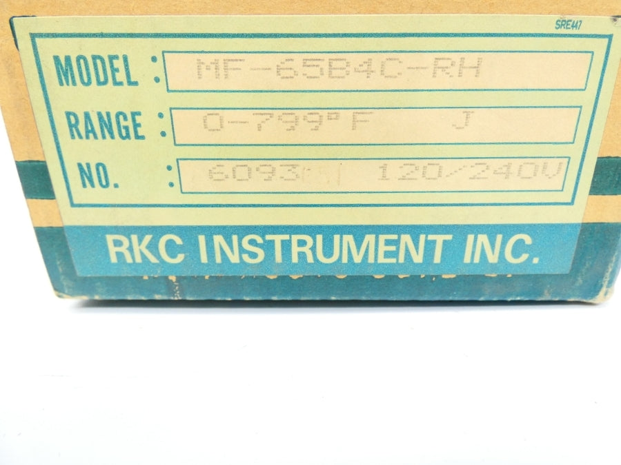 RKC MR-65B4C-RH ZMF650-7 120/240V 0-799F NSMP