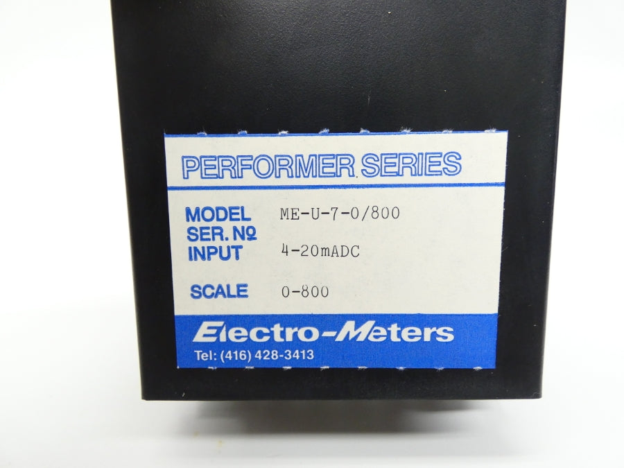 ELECTRO METERS ME-U-7-0/800 NSNP