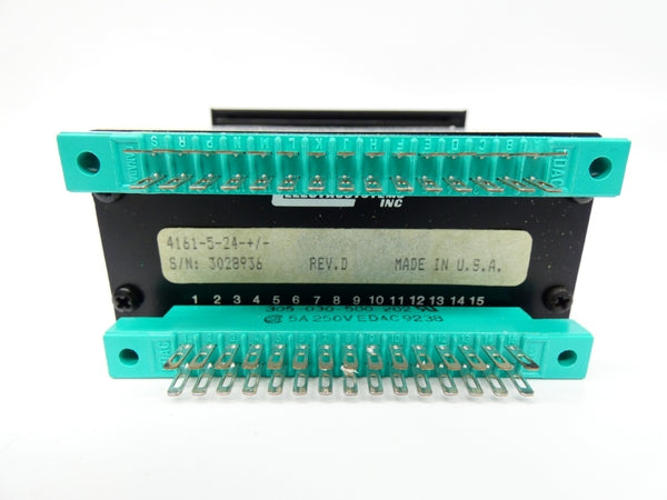 CINCINNATI ELECTROSYSTEMS 4161+5+24-+/- REV. D 24VDC NSMP