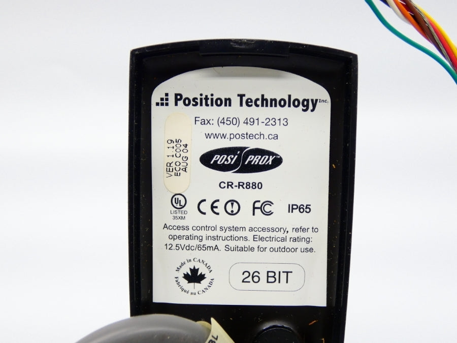 PARADOX CR-R880-BL VER. 1.19 12.5V NSMP
