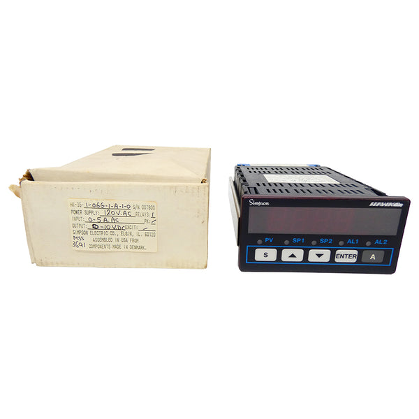 SIMPSON HK-35-1-066-1-A-1-0 120VAC 0-5A NSMP