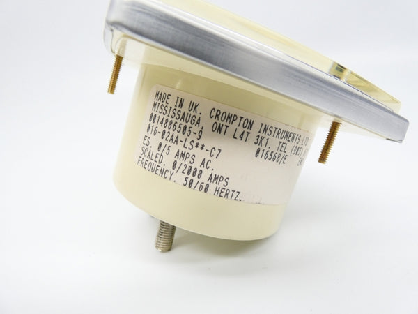 CROMPTON INSTRUMENTS 016-02AA-LS**-C7 0-2000A NSMP