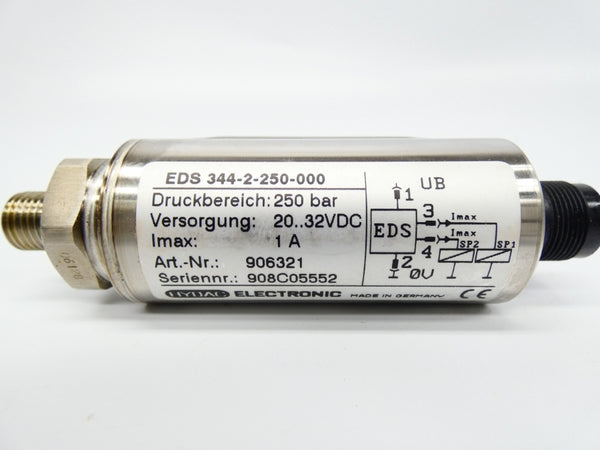 HYDAC 906321 EDS344-2-250-000 20-32VDC 1A NSMP