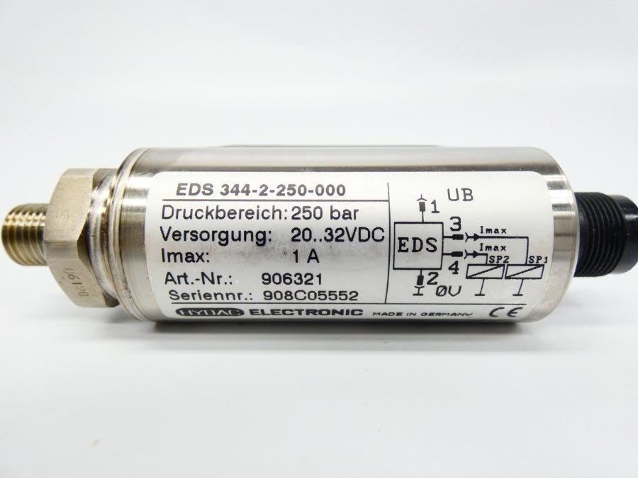 HYDAC 906321 EDS344-2-250-000 20-32VDC 1A NSMP
