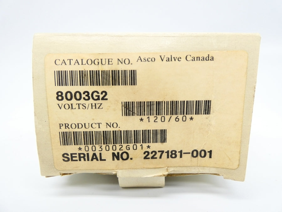 ASCO 8003G2 120V NSMP