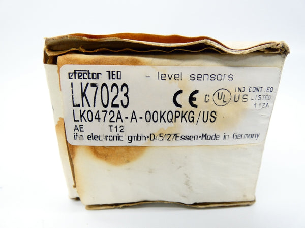 IFM EFECTOR LK0472A-A-00KQPKG/US LK7023 12-30VDC NSMP