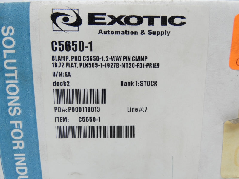 EXOTIC AUTOMATION&SUPPLY C5650-1 10855272-1409 NSMP