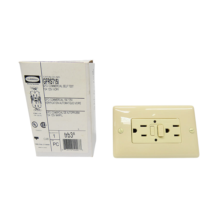 HUBBELL GFRST15I 125V 15A NSMP