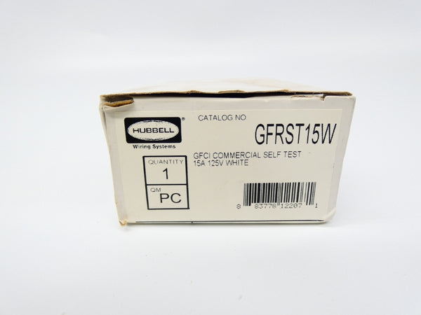HUBBELL GFRST15W 125V 15A NSMP