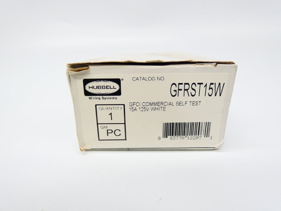 HUBBELL GFRST15W 125V 15A NSMP