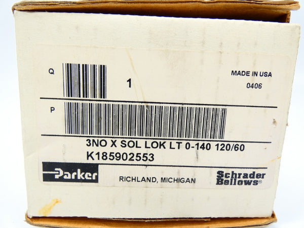 PARKER K185902553 120V 0-140PSI NSMP