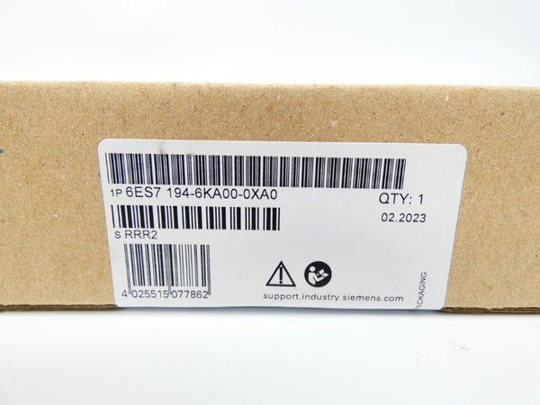 SIEMENS 6ES7194-6KA00-0XA0 NSFS