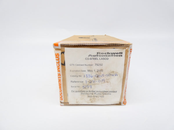 INDUSTRIAL SPARE PART 1336-QOUT-SP16A SER. A 575V (PKG OF 2) (BR/WH) NSFS
