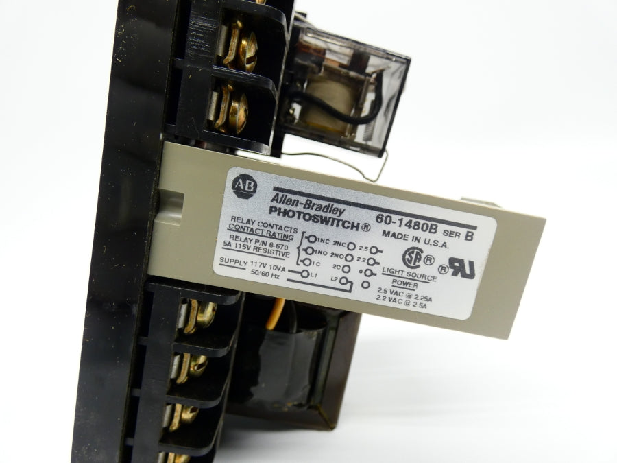 INDUSTRIAL SPARE PART 60-1480B SER. B 117V 5A NSNP
