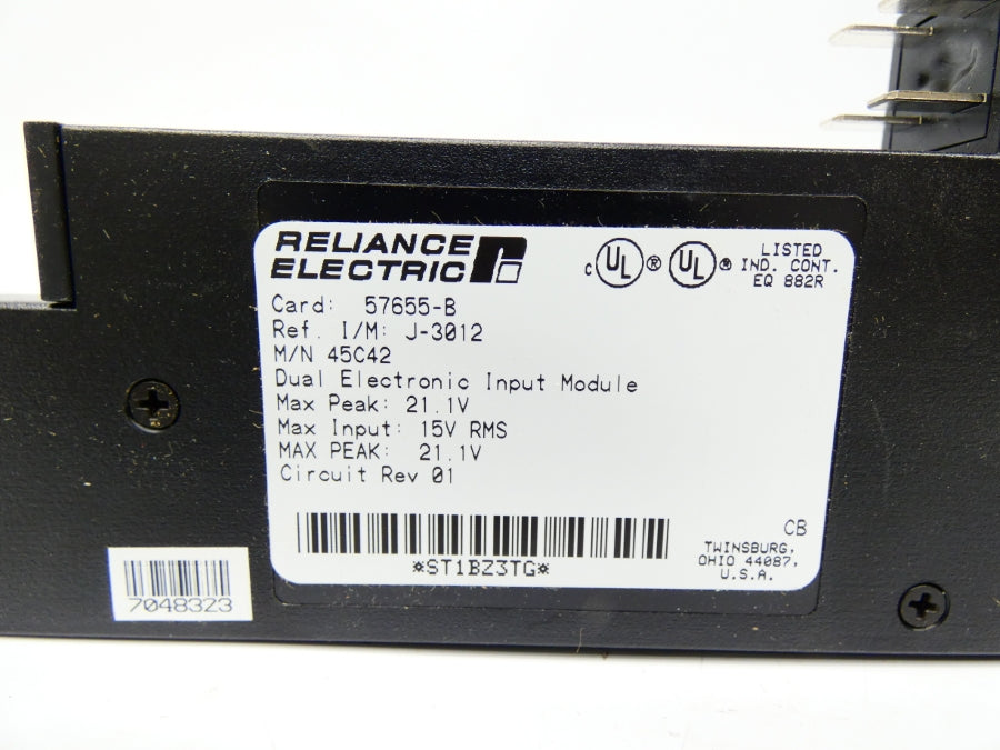 RELIANCE ELECTRIC 45C42 REV. 01 15V NSMP
