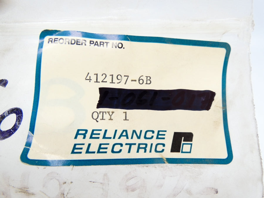 RELIANCE ELECTRIC 412197-6B NSMP