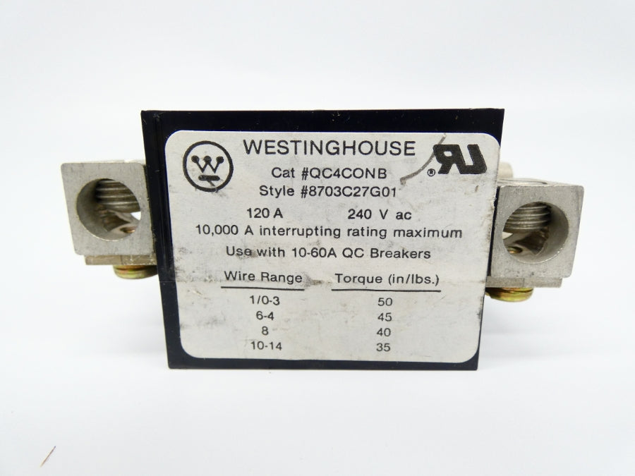 WESTINGHOUSE QC4CONB 8703C27G01 240VAC 120A NSNP