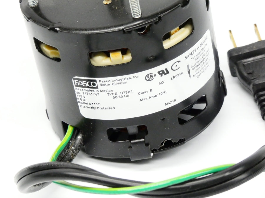 FASCO D1117 115V 0.6A (AS PICTURED) NSNP