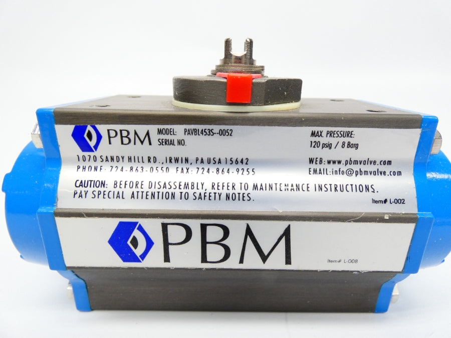 PBM PAVBL453S--0052 1/2" 120PSI NSMP
