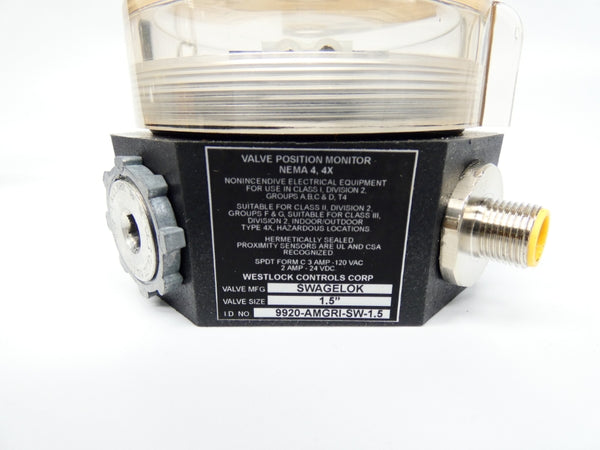 WESTLOCK CONTROLS 9920-AMGRI-SW-1.5 120VAC 1-1/2" NSNP