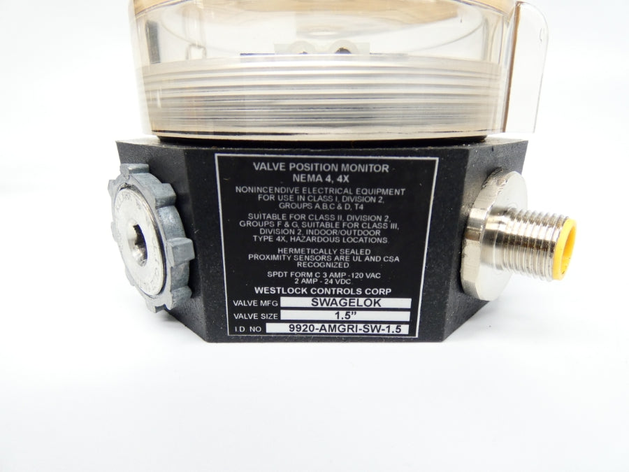 WESTLOCK CONTROLS 9920-AMGRI-SW-1.5 120VAC 1-1/2" NSNP