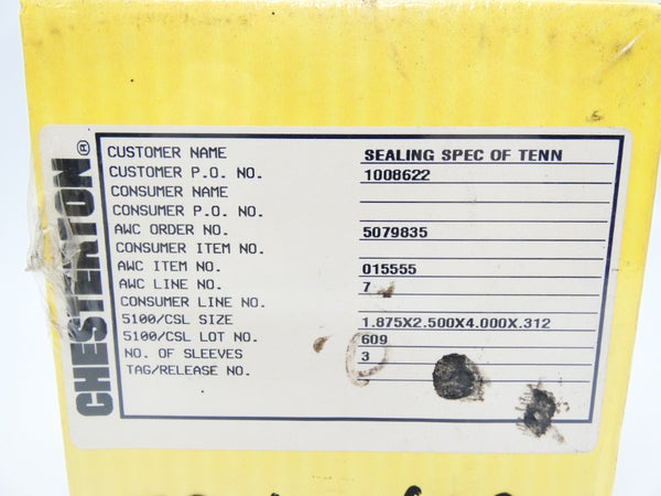 CHESTERTON 5100 015555 (PKG OF 3) NSFS