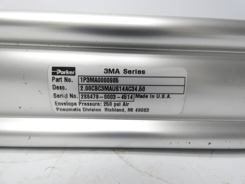 PARKER 1P3MA0000985 SER. 3MA 250PSI UNMP