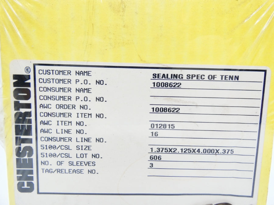CHESTERTON 5100 012815 (PKG OF 3) NSFS
