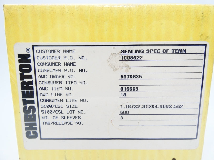 CHESTERTON 5100 016693 (PKG OF 3) NSFS