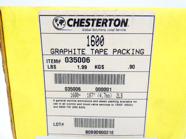 CHESTERTON 1600 035006 .187" 4.7MM NSFS