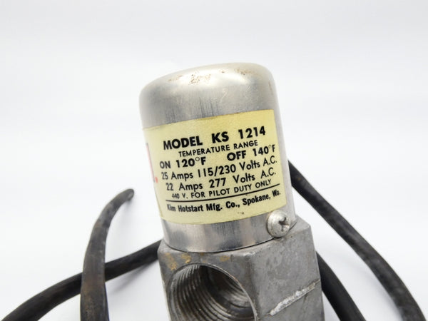 KIM HOTSTART KS1214 277VAC 25A 120/140F UNMP