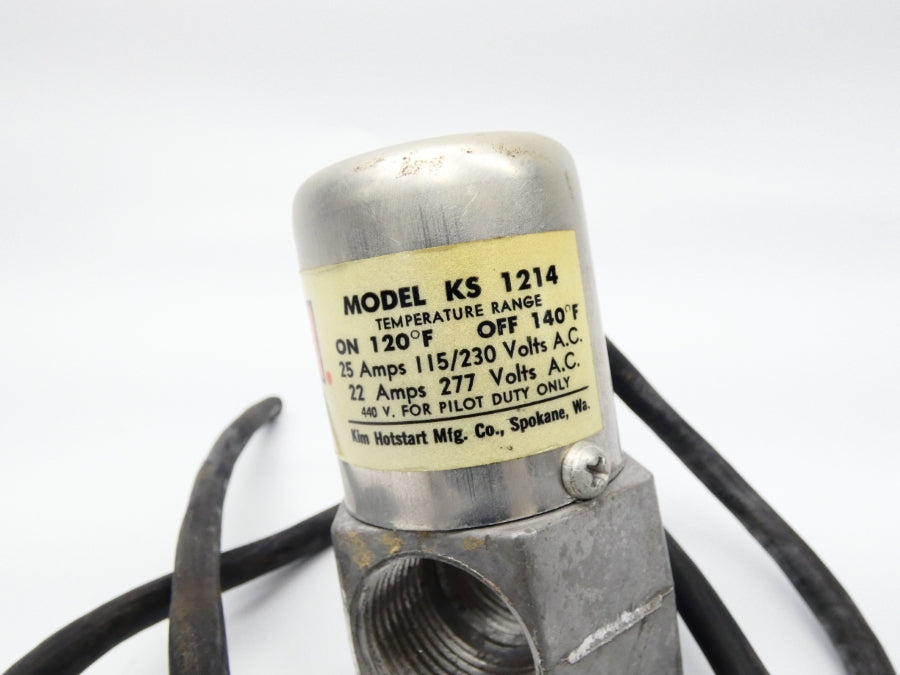 KIM HOTSTART KS1214 277VAC 25A 120/140F UNMP