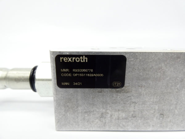 REXROTH OP15311829A0000 R9300066776 NSNP