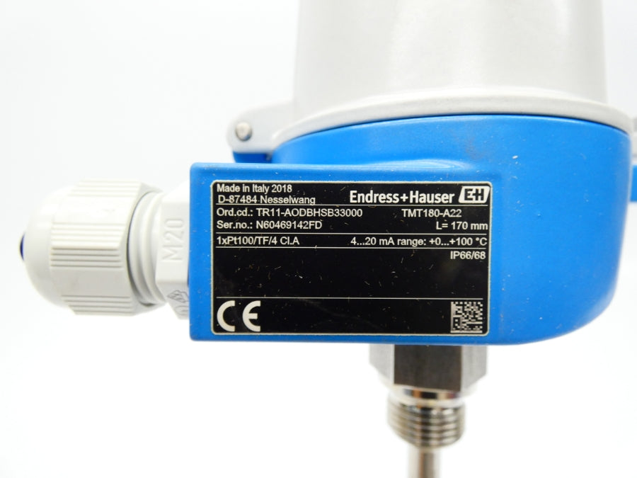 ENDRESS+HAUSER TR11-AODBHSB33000 TMT180-A22 NSNP