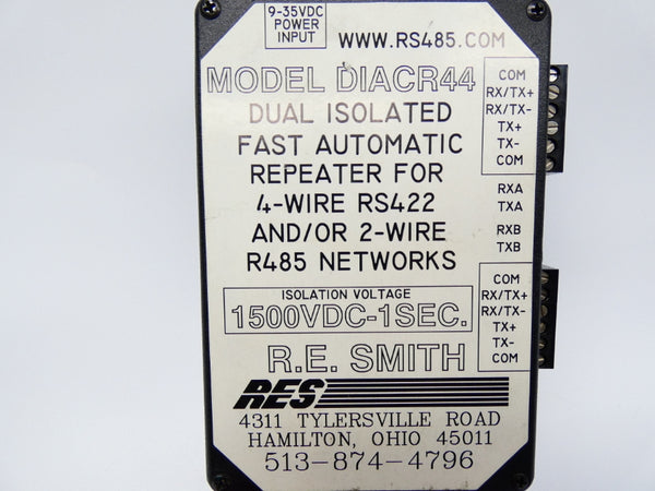 R.E. SMITH DIACR44 9-35VDC UNMP