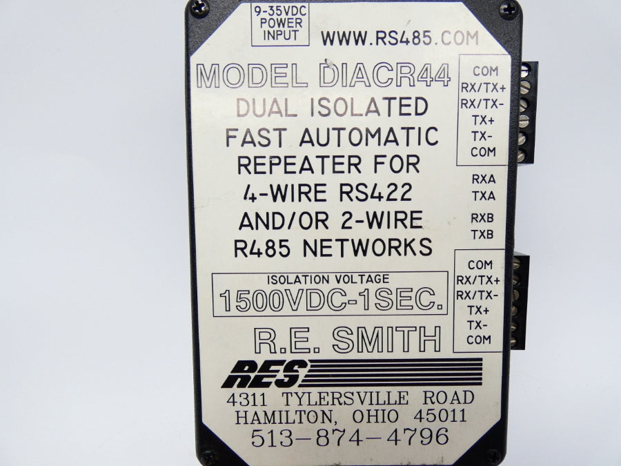 R.E. SMITH DIACR44 9-35VDC UNMP
