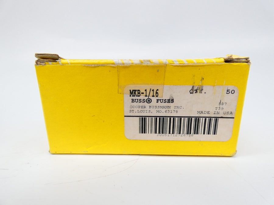 BUSSMANN MKB-1/16 250VAC 35A (PKG OF 50) NSMP