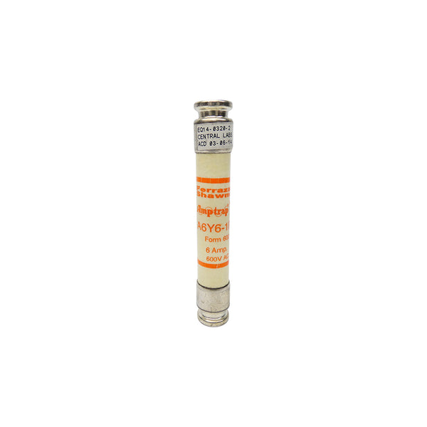 FERRAZ SHAWMUT A6Y6-1R 600VAC 6A NSNP