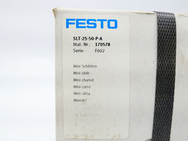 FESTO SLT-25-50-P-A 170578 NSFS