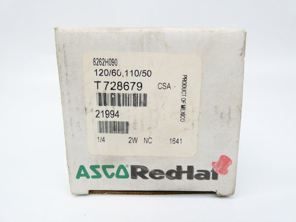 ASCO 8262H090 110/120V 36PSI 1/4" NSMP