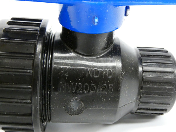 SGL UNION ND10 NW20DA25 3/4" NSNP