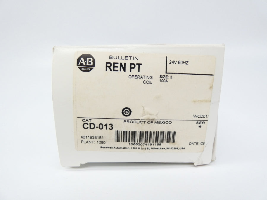 INDUSTRIAL SPARE PART CD-013 SER. * 24V NSMP