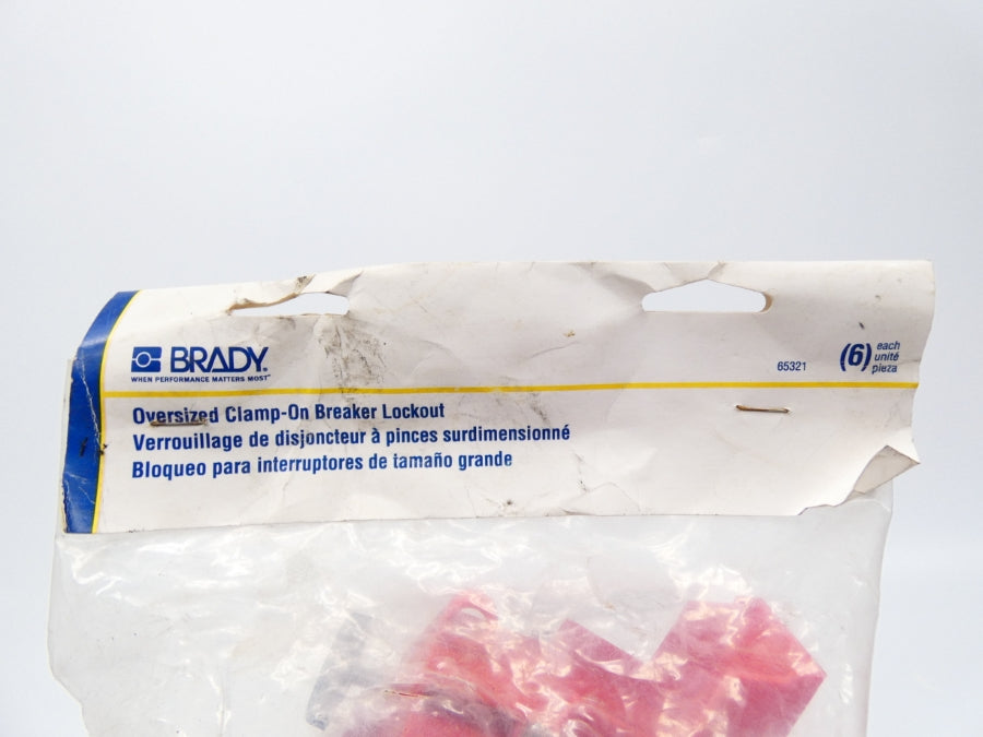 BRADY 65321 (PKG OF 6) NSMP