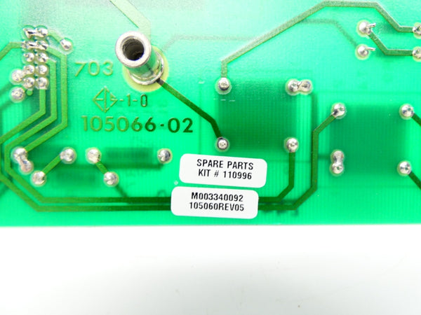 INDUSTRIAL SPARE PART 110996 105066-02 REV. 05 NSNP