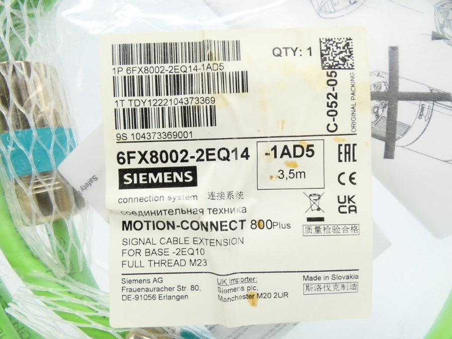 SIEMENS 6FX8002-2EQ14-1AD5 NSMP