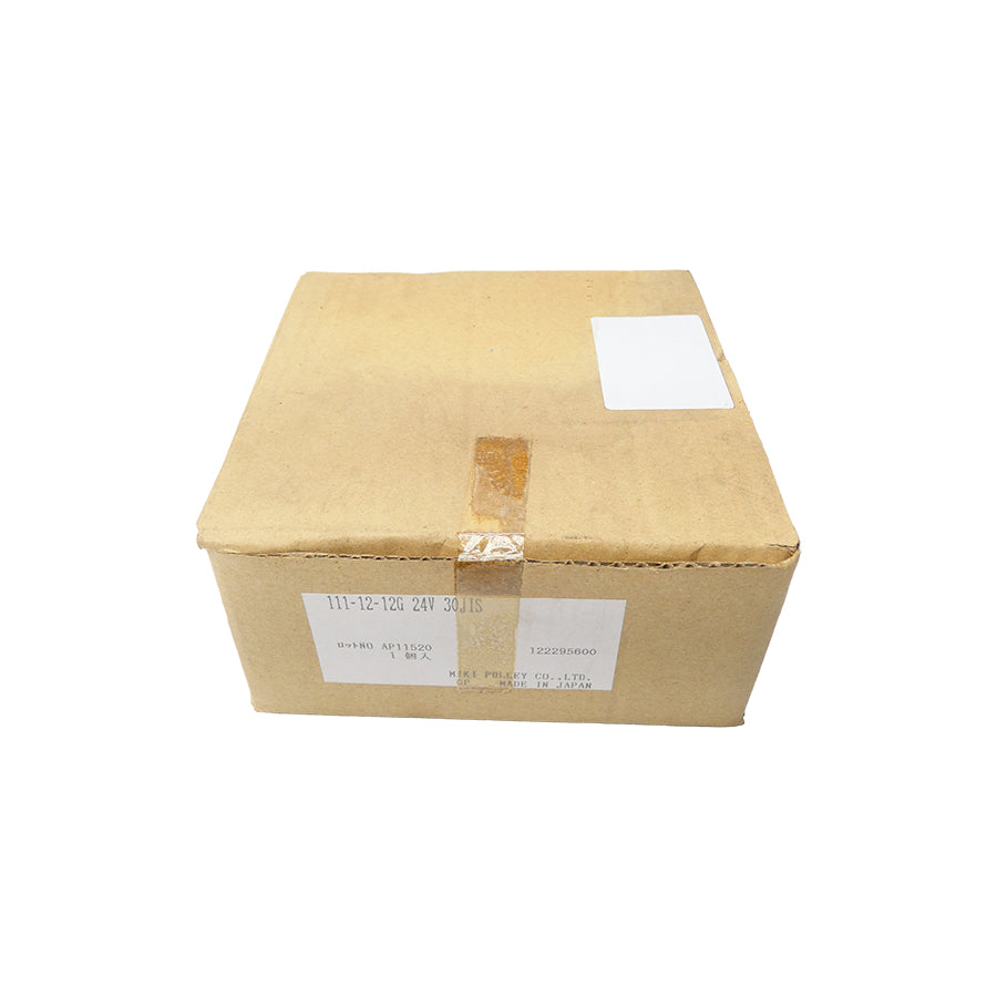 MIKI PULLEY 111-12-12G-24V-30JIS NSFS