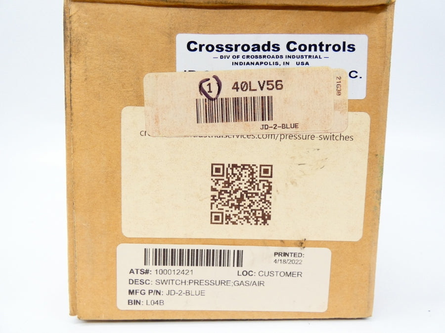 CROSSROADS CONTROLS JD-2-BLUE 801111301 NSMP
