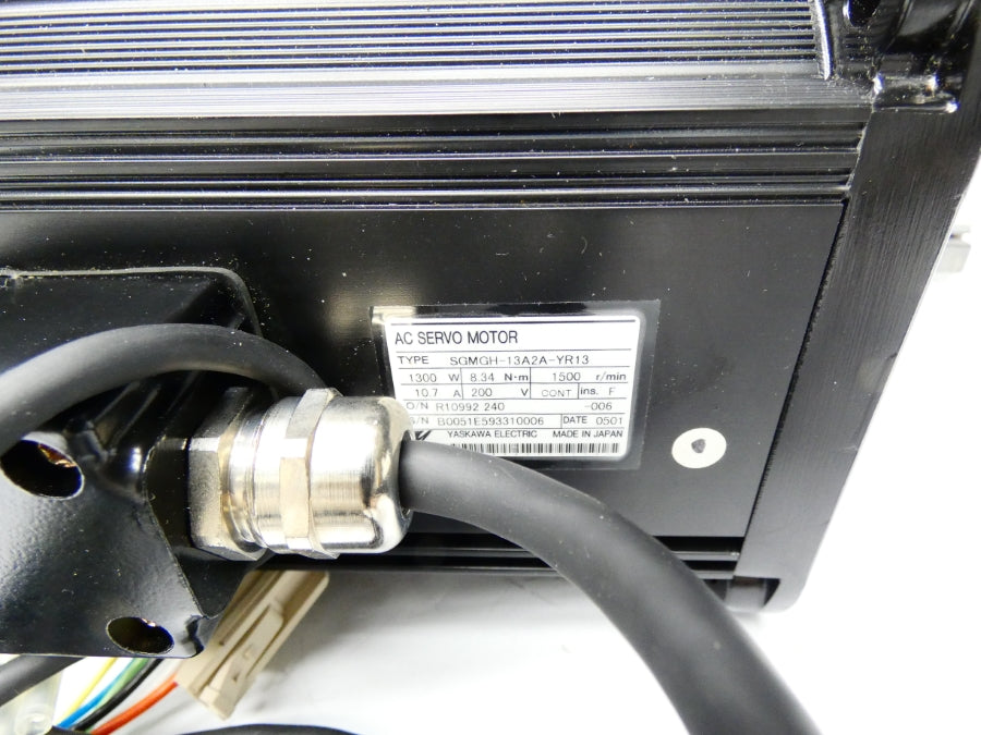 YASKAWA SGMGH-13A2A-YR13 200V 10.7A NSNP